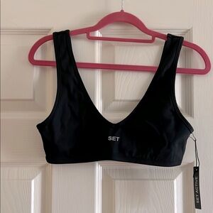 SET Active Black Sports Bra Intimates